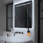 Espejo LED Cuadrado | Control por interruptor de pared | Luz blanca fría - Reyze Seria Minimal Model 5